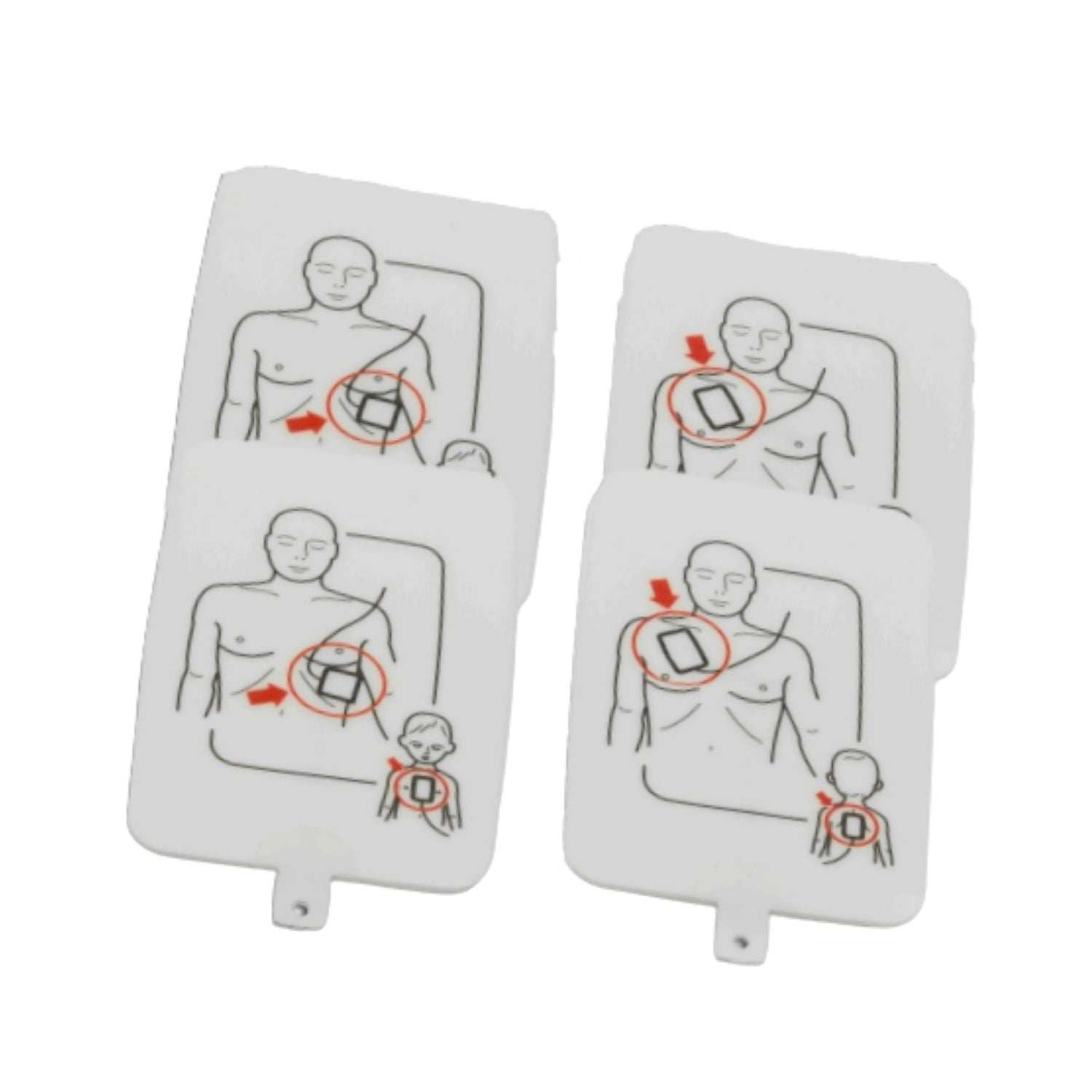 Prestan Replacement Adult/Child Pads For AED UltraTrainer