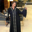 Luxurious Plain and Embroidered Turkey Abaya Dress