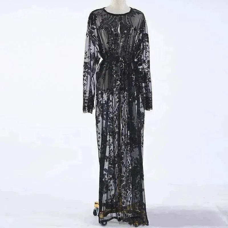 Luxury sequined Arab  robe