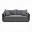 Cais Condo Size Sleeper Sofa w/Storage - Grey