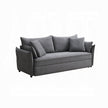 Cais Condo Size Sleeper Sofa w/Storage - Grey