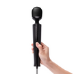 Die Cast Plug-In Vibrating Massager - Black