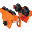 Adjustable Trolley with Safety Plates, 4000 lbs. (2 tons)