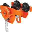 Adjustable Trolley with Safety Plates, 2000 lbs. (1 tons) Capacity, 2-5/16