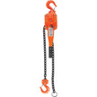 Lever Hoist, 5' Lift, 3000 lbs. (1.5 tons) Capacity, Alloy Steel Chain