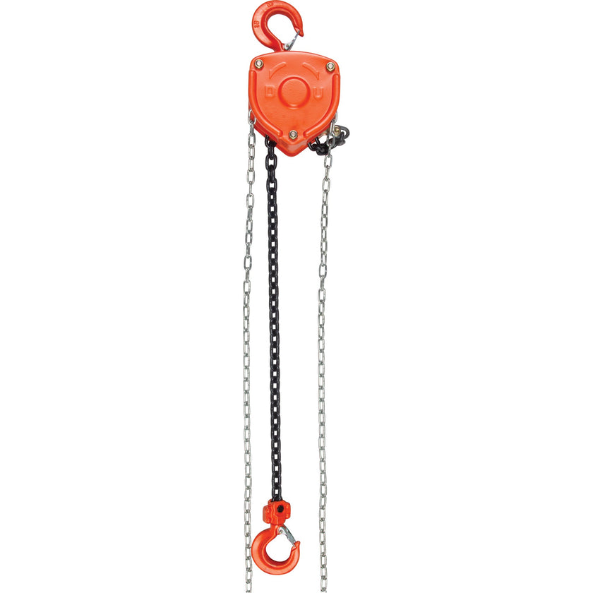 Chain Hoist, 20' Lift, 1000 lbs. (0.45 tons) Capacity, Alloy Steel Chain