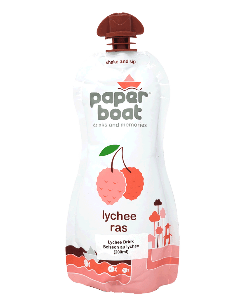 Paper Boat Lychee Ras (Lychee Juice) 200ml
