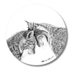 Lynx in love Magnet