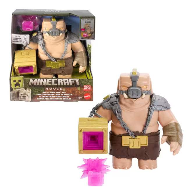 Mattel - MINECRAFT - Figurines géantes assorties du film