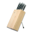 Knife Block Milly Beech Wood - (Knife not included)