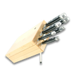 Knife Block Milly Beech Wood - (Knife not included)