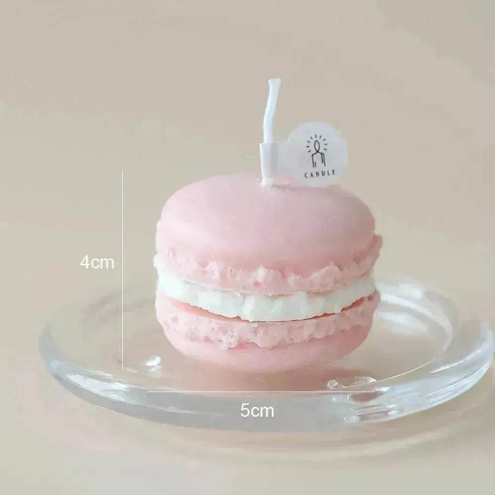 Macaron Scented Candle Photo Props