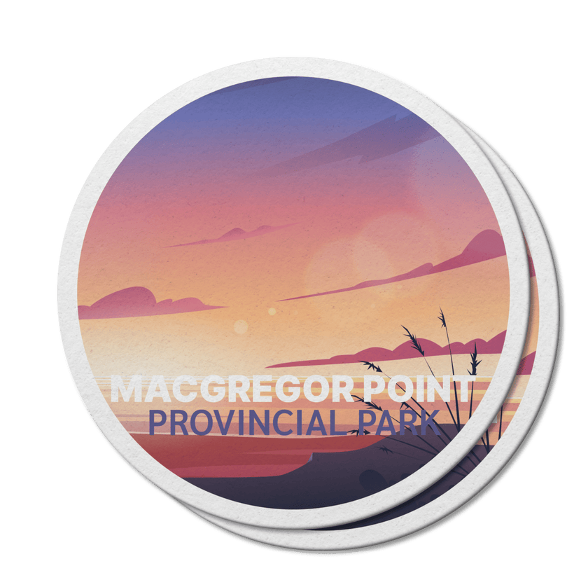 MacGregor Point Ontario Provincial Park Waterproof Vinyl Sticker, Canada Parks