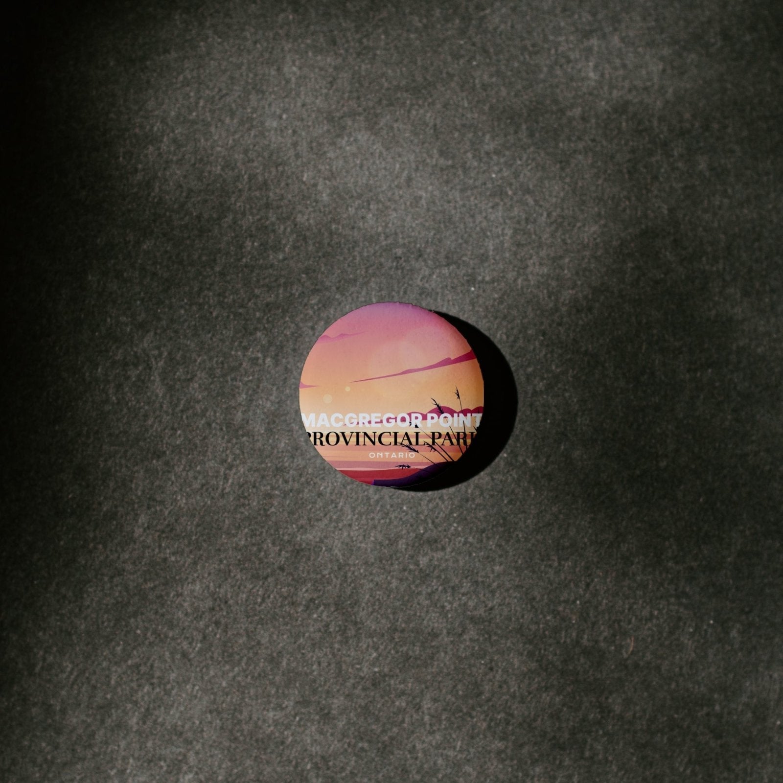 MacGregor Point Provincial Park of Ontario Pinback Button, Canada Parks