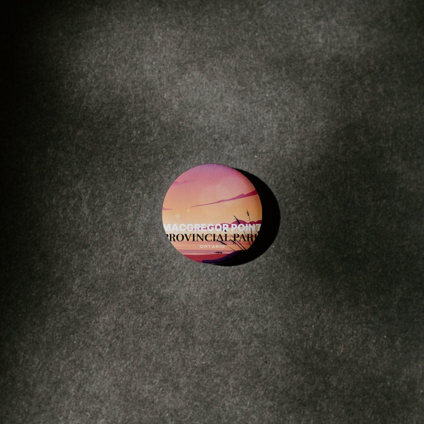 MacGregor Point Provincial Park of Ontario Pinback Button, Canada Parks
