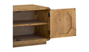 Machala Media Cabinet in Rustic Blonde