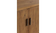 Machala Media Cabinet in Rustic Blonde