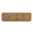 Machala Media Cabinet in Rustic Blonde