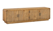 Machala Media Cabinet in Rustic Blonde