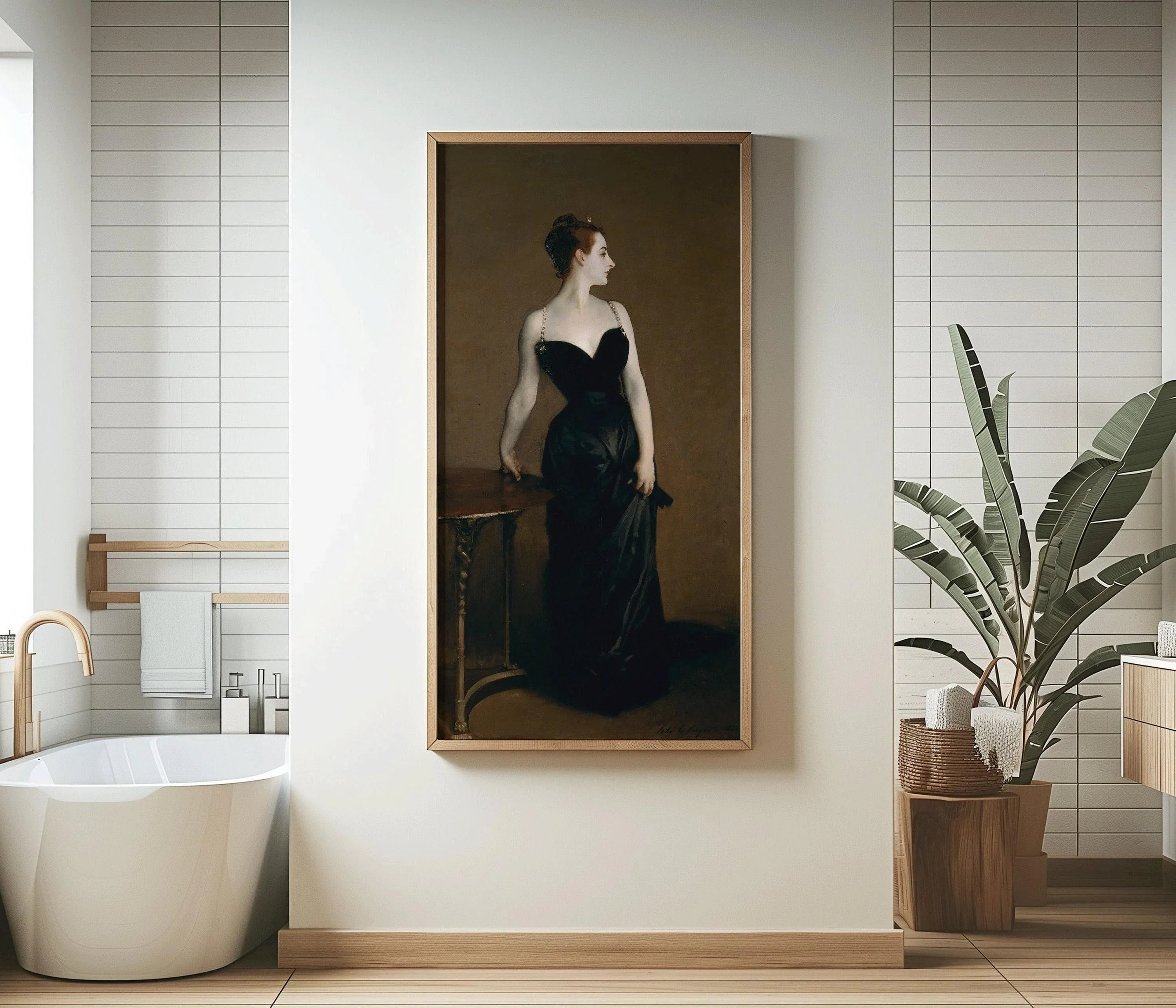 Madame X Print: Jonathan Singer Sargent Famous Portrait Art