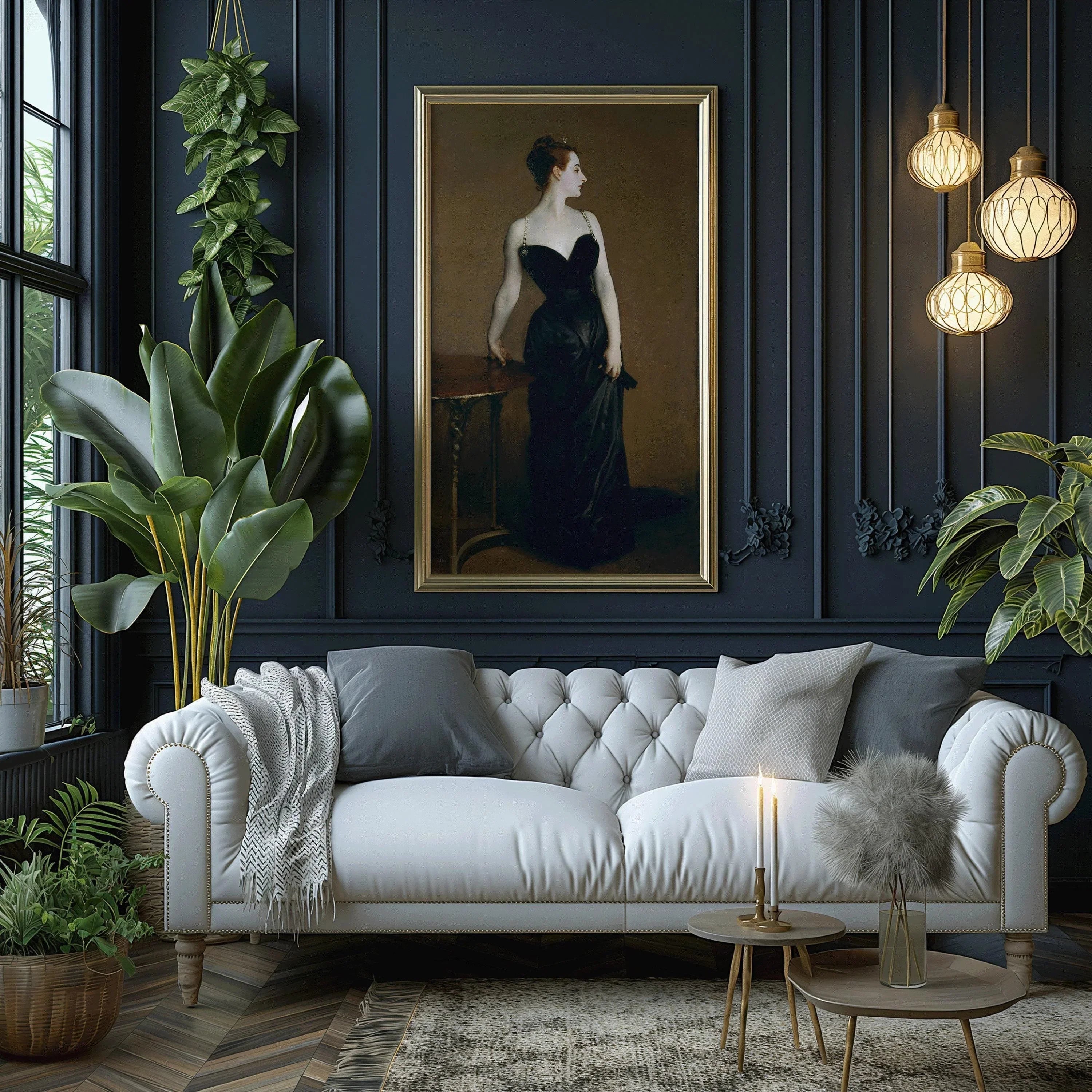 Madame X Print: Jonathan Singer Sargent Famous Portrait Art