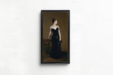 Madame X Print: Jonathan Singer Sargent Famous Portrait Art