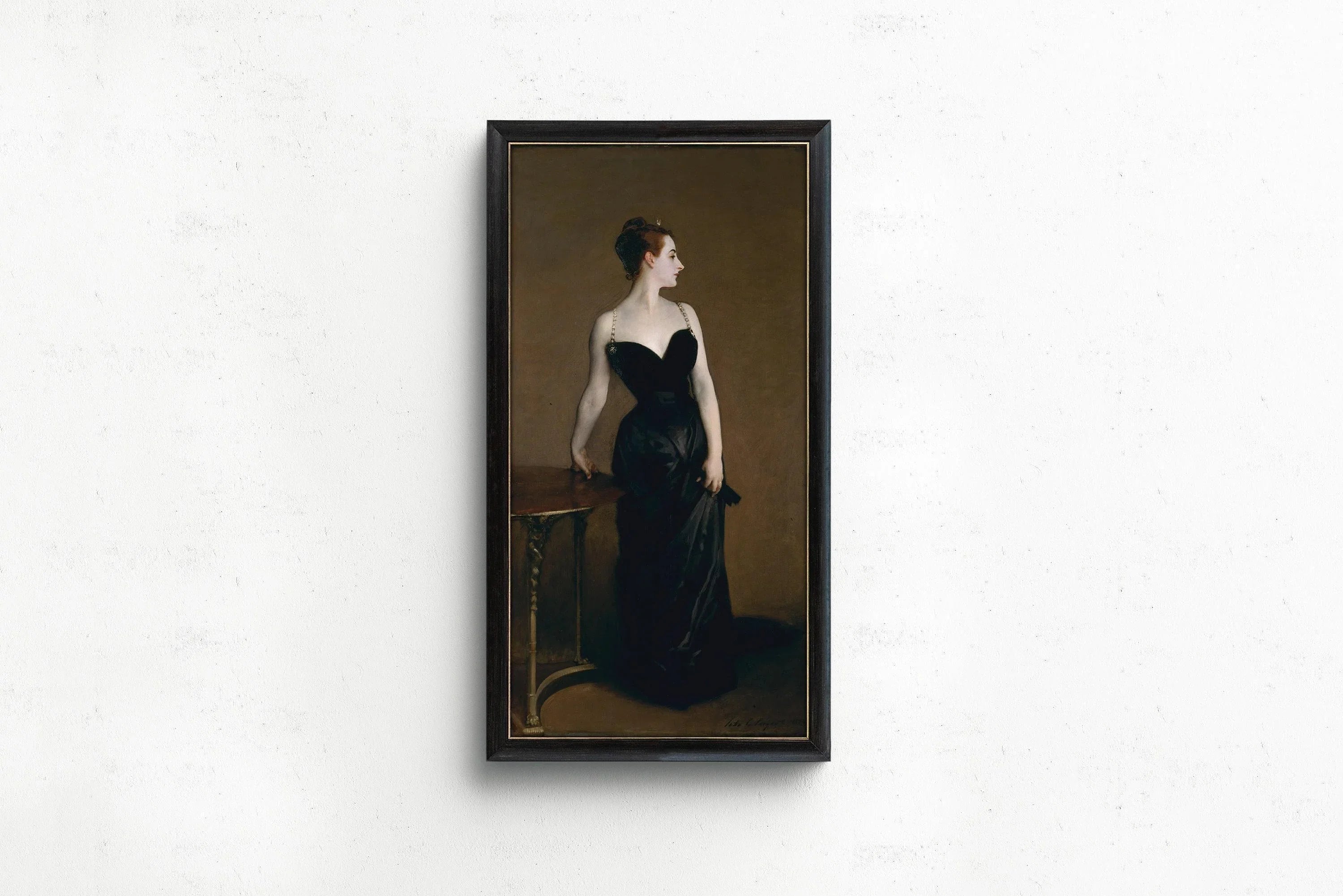 Madame X Print: Jonathan Singer Sargent Famous Portrait Art