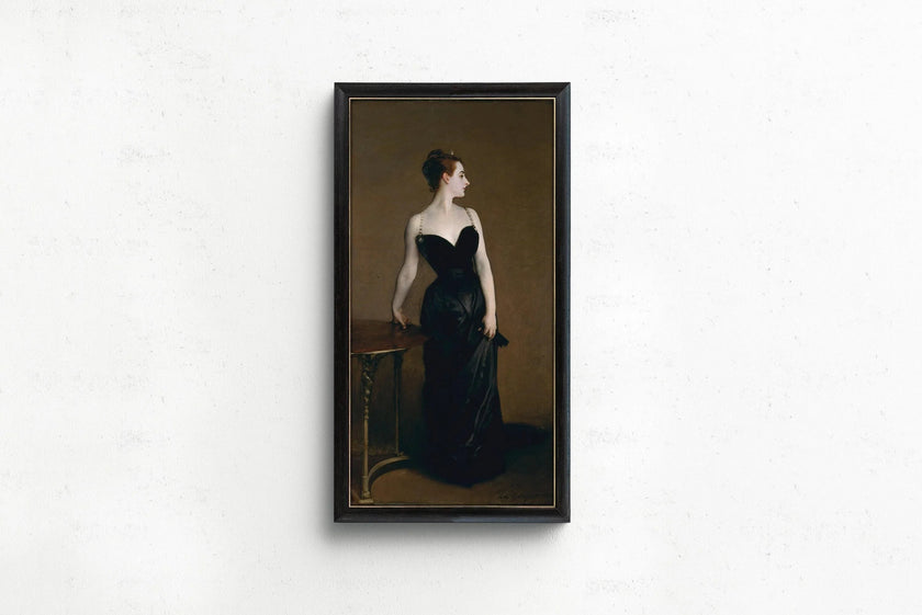 Madame X Print: Jonathan Singer Sargent Famous Portrait Art