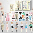 Magnetic Baby Girl Dressing Stickers Baby Clothing Stickers Book Toys