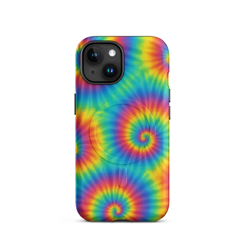 MagSafe® tough case for iPhone® Tie-Dye Swirl