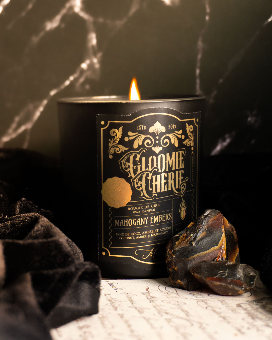 Mahogany Embers Candle