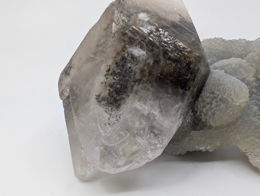 Majestic Throne of Dogtooth Calcite