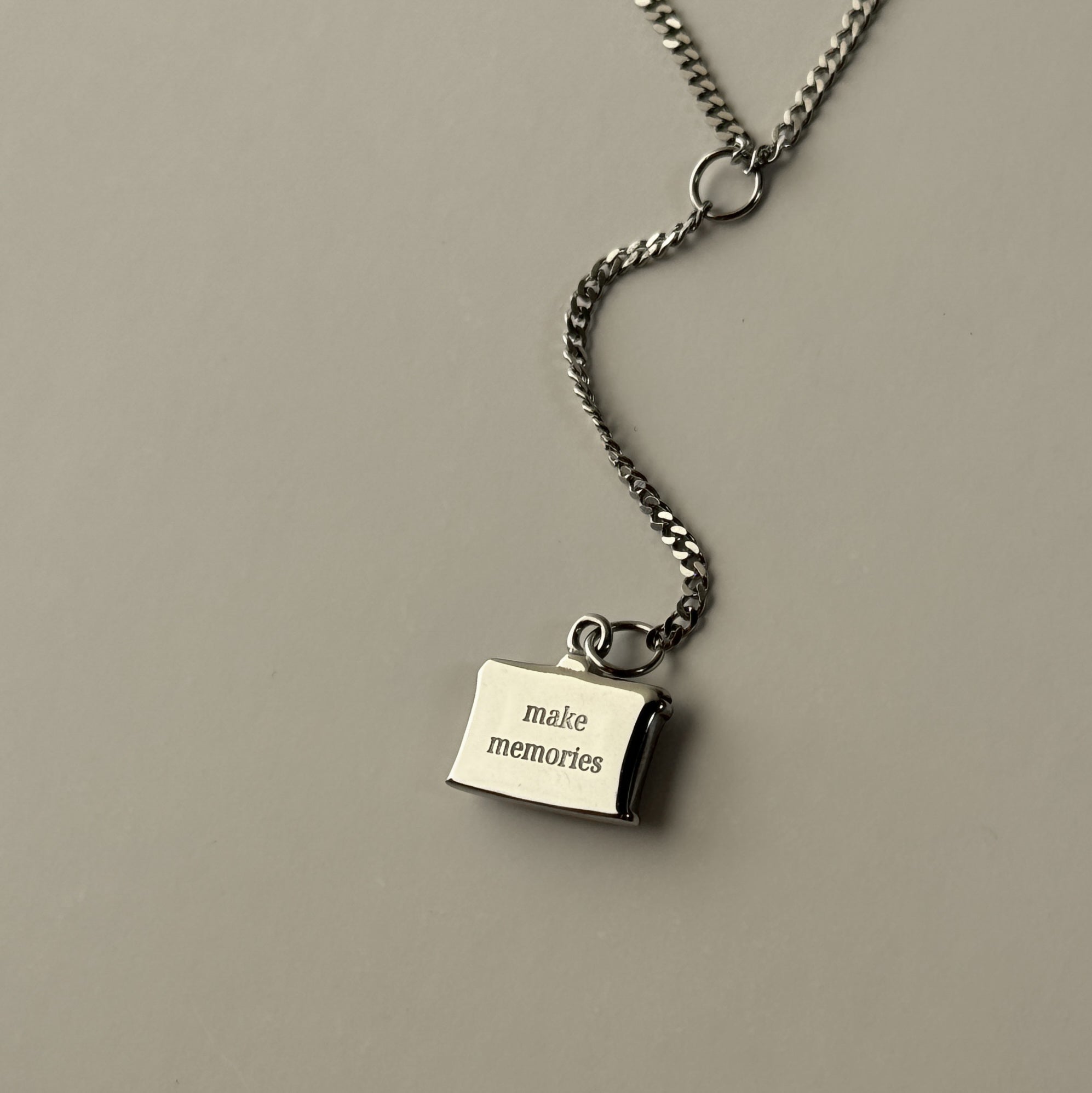 Making Memories Necklace- Silver