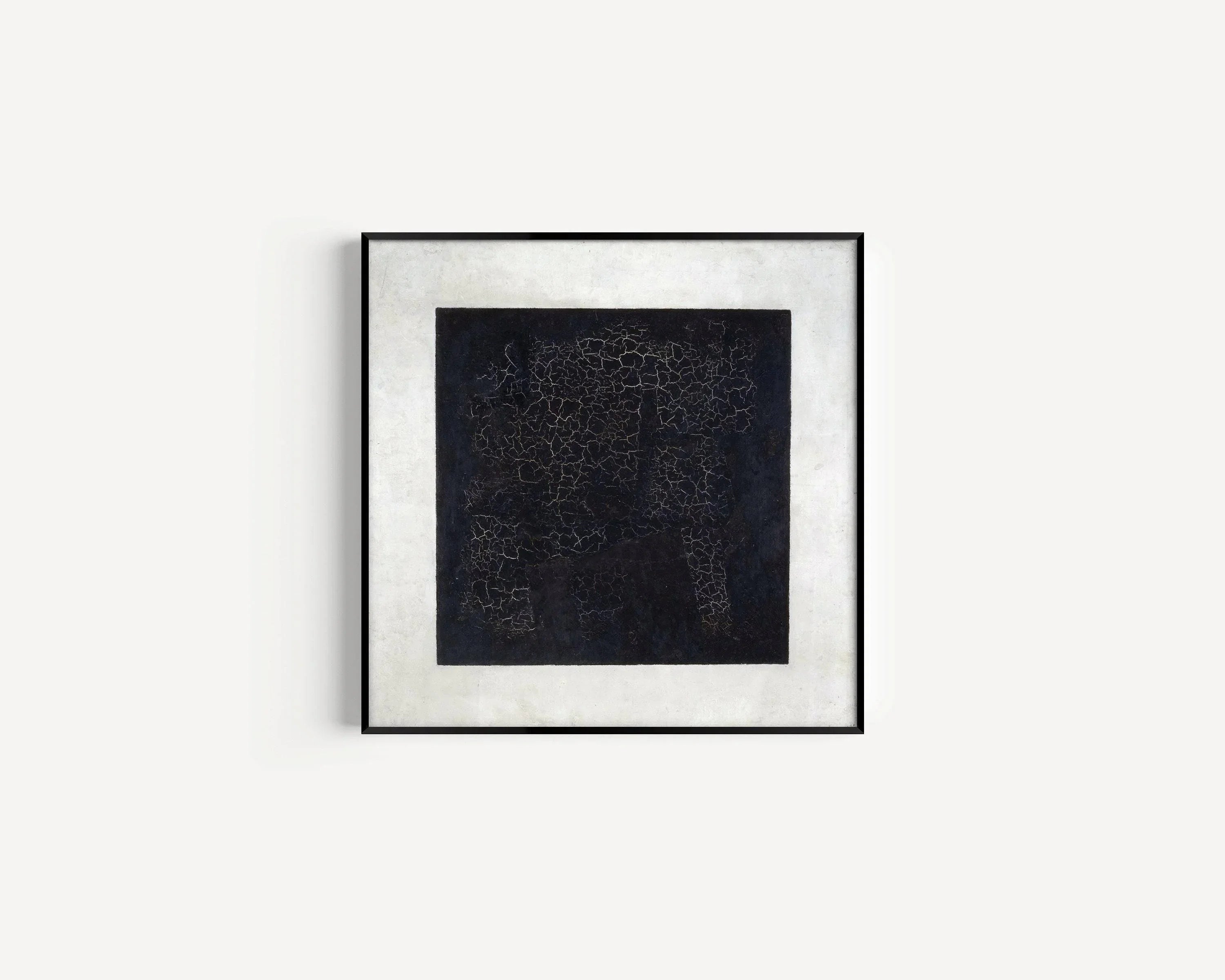 Malevich Black Square Art Print: Modern Abstract Giclee on Hahnemuhle Paper (1x1)