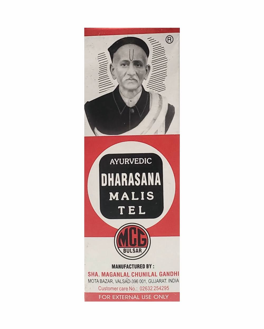 Dharashana Ayurvedic Malis Tel 65ml