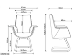 Malmö Premium Leather Visitor Chair
