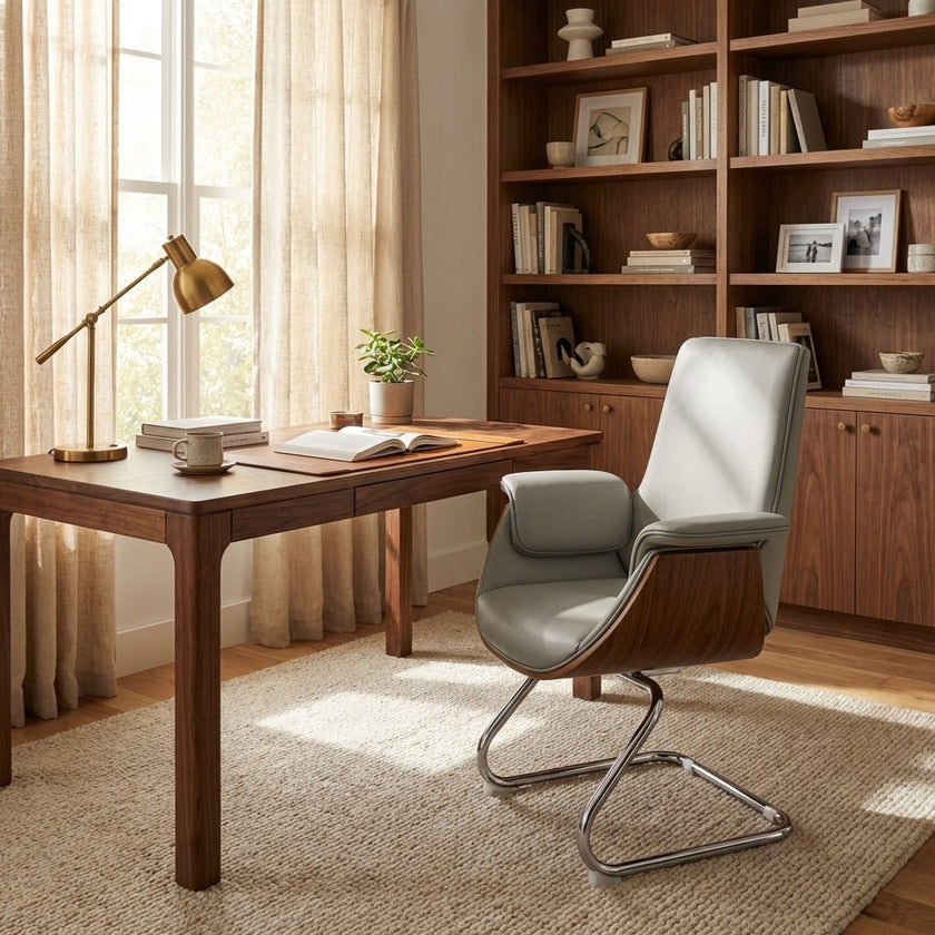 Malmö Premium Leather Visitor Chair