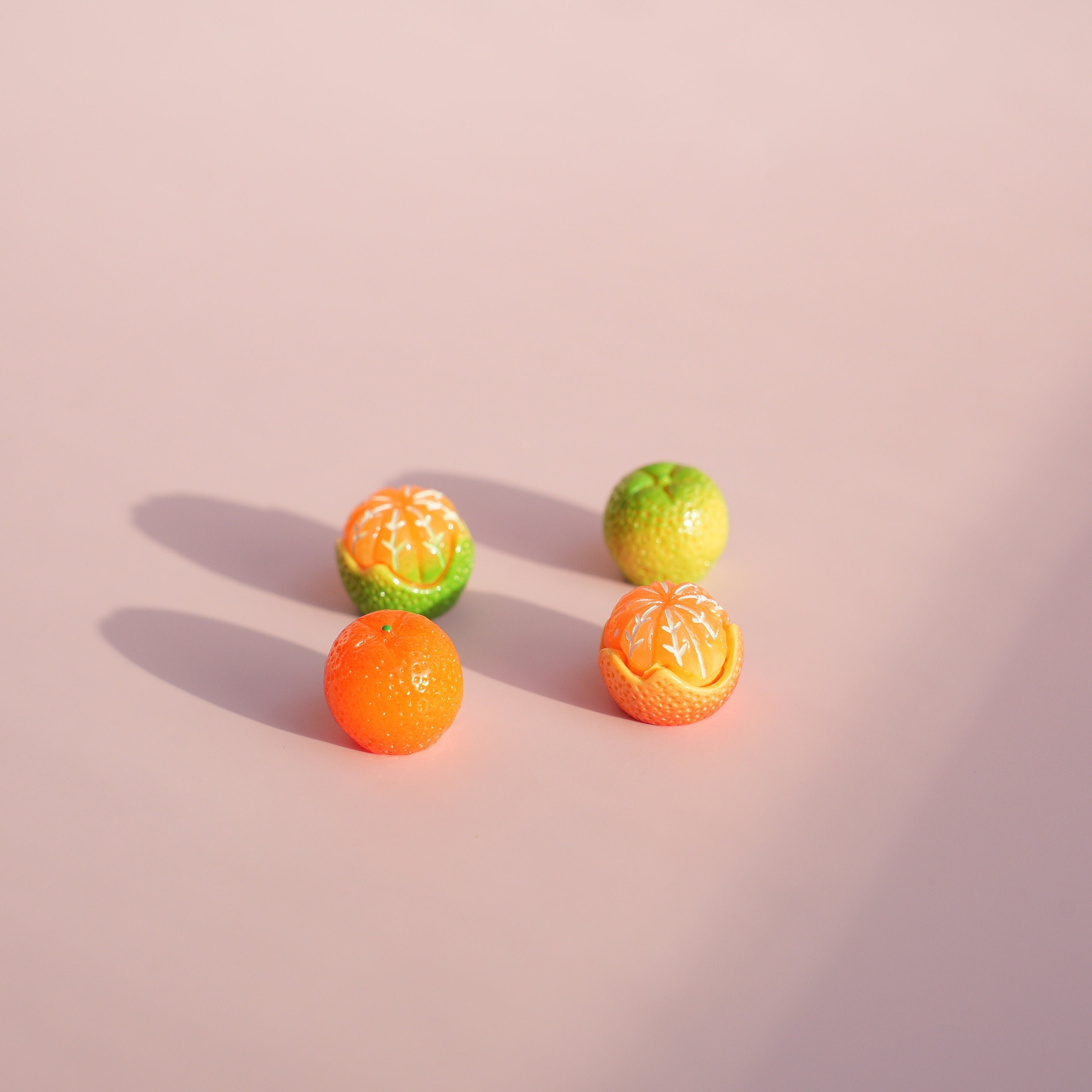 Mandarin Orange Brooch