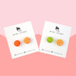 Mandarin Orange Brooch