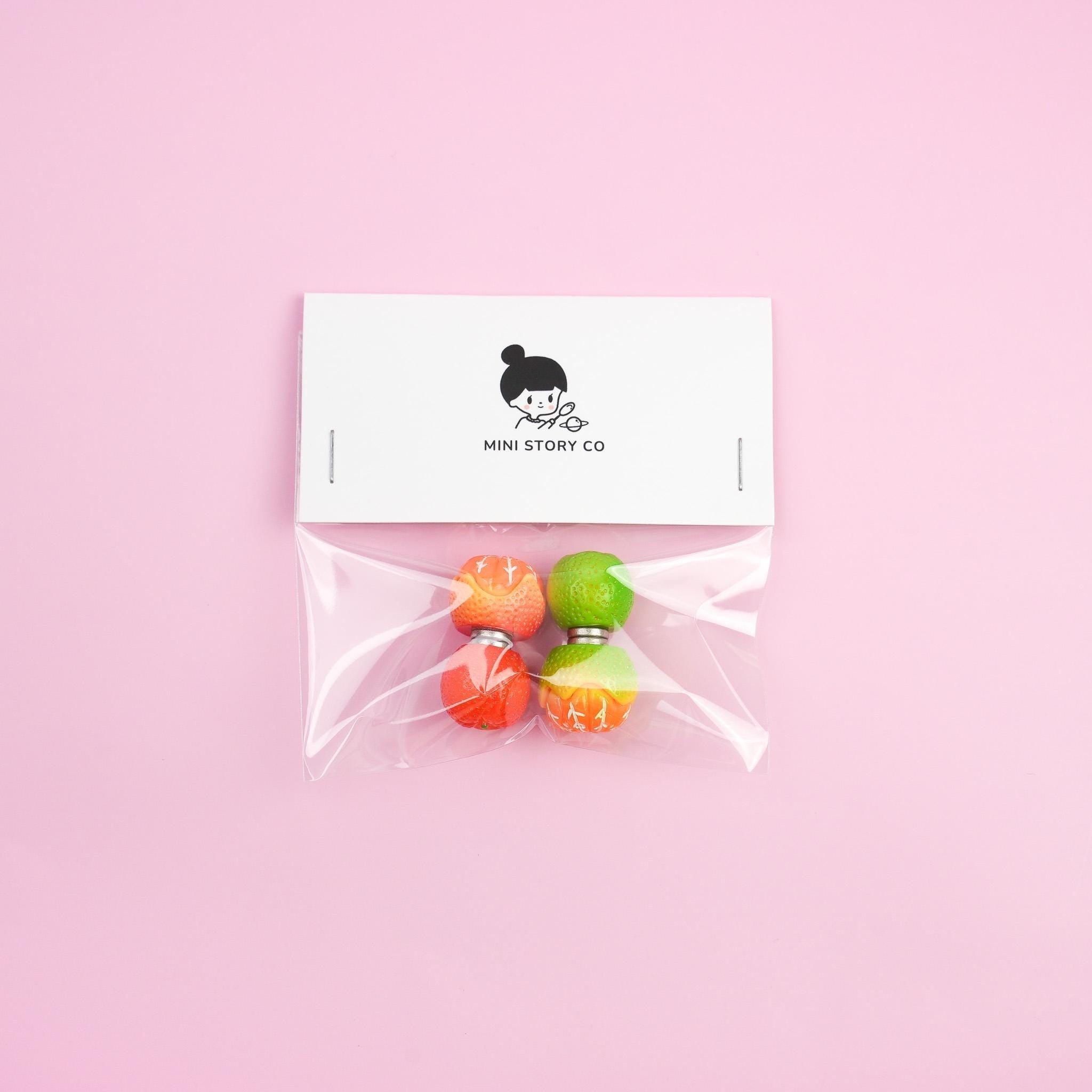 Mandarin Orange Magnet Set