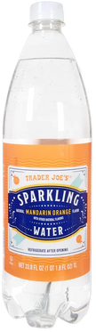 Trader Joe's Sparkling Water, Mandarin Orange, 1L
