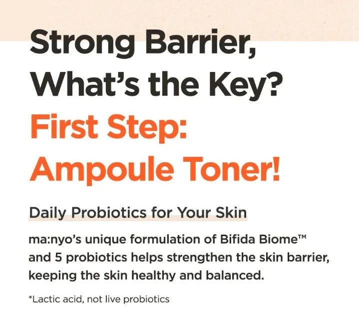 ma:nyo Bifida Biome Ampoule Toner 30ml