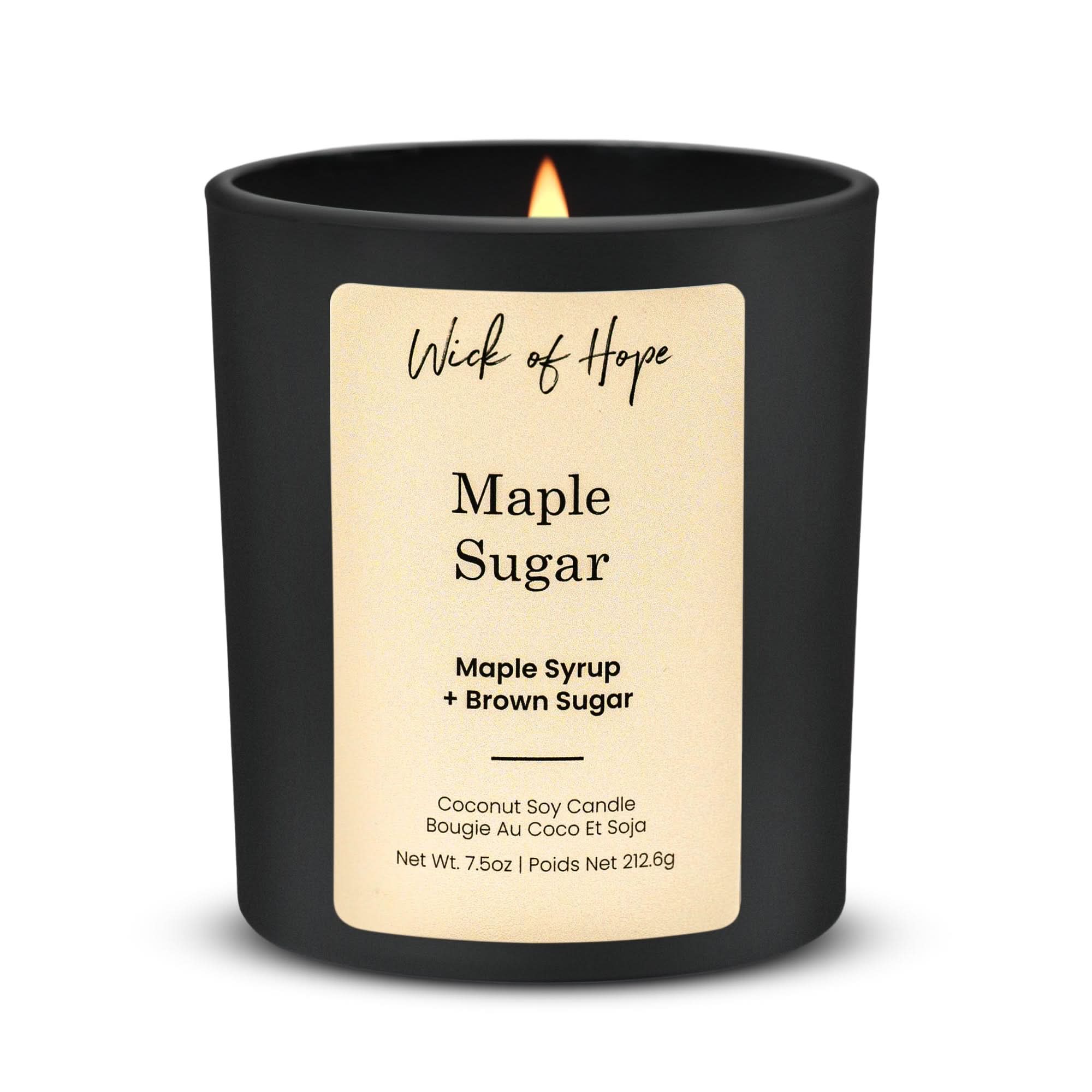 Maple Sugar Candle | Maple Syrup + Brown Sugar