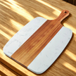 Personalizable Marble Serving Board Set