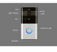 Marlboze WiFi Doorbell Camera – 720P Video & PIR Motion