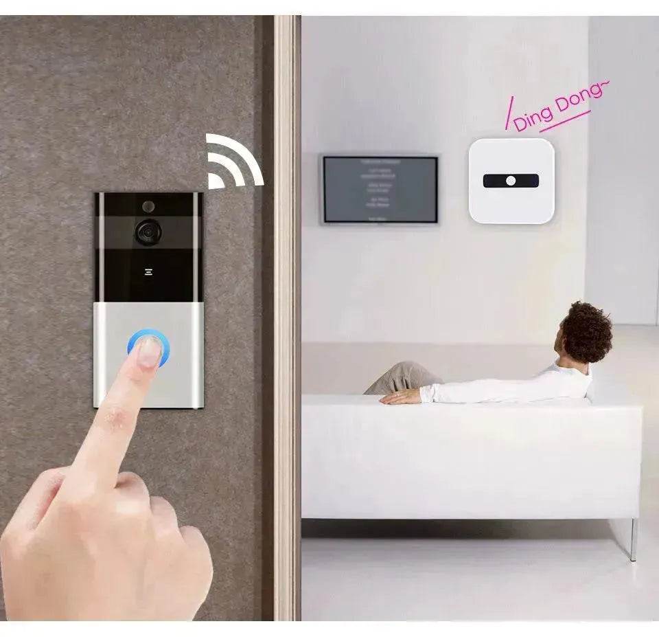 Marlboze WiFi Doorbell Camera – 720P Video & PIR Motion