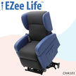 Ezee Life Mars Infinite Position Lift Chair CH4004 – Dual Motor Power Recliner with Vertical Rise
