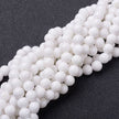 Mashan White Jade Gemstone Bead