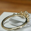 Bague solitaire Nuage - Moissanites