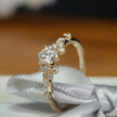 Bague solitaire Nuage - Moissanites